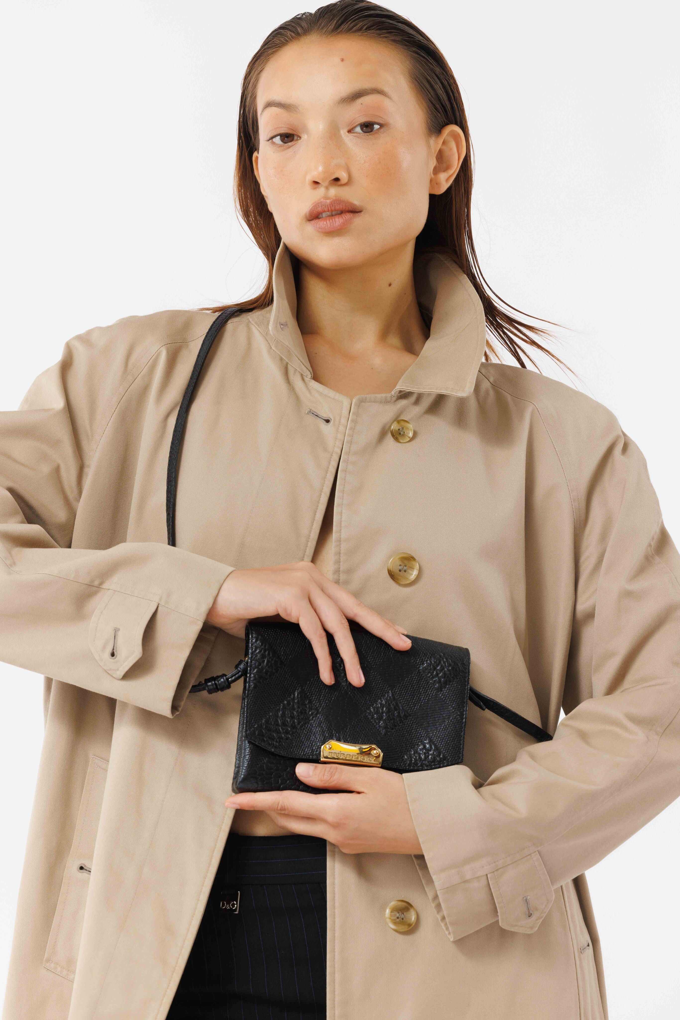Leather crossbody bag