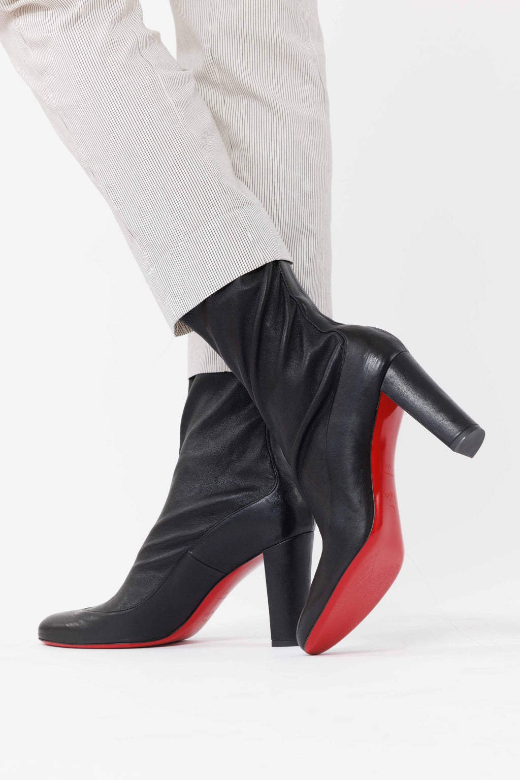 Gena 85 Black Ankle Boots
