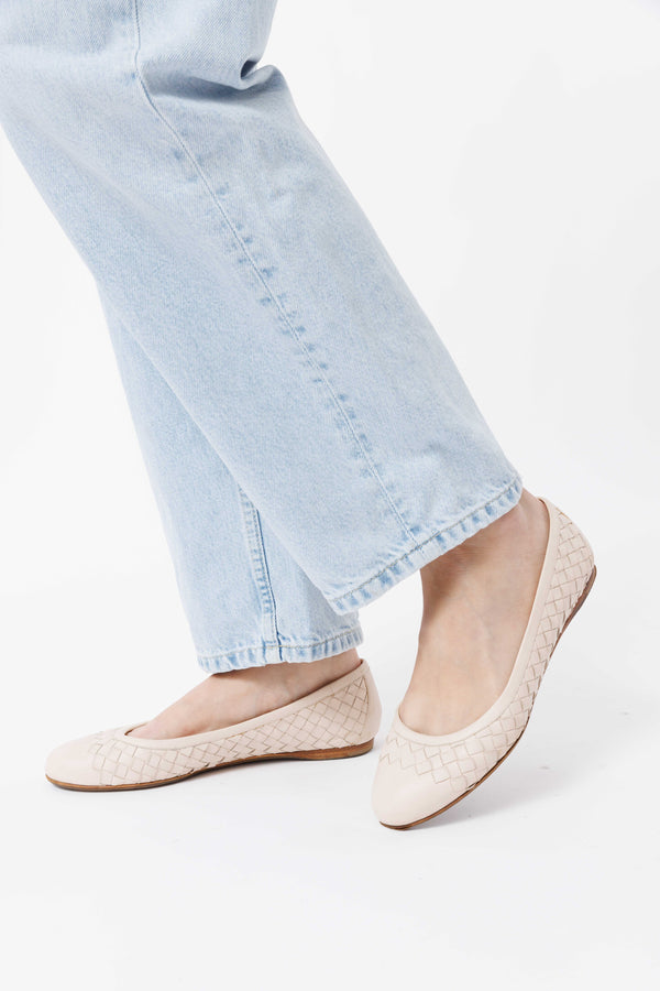 Bottega Veneta Peggy Ballerina Flats