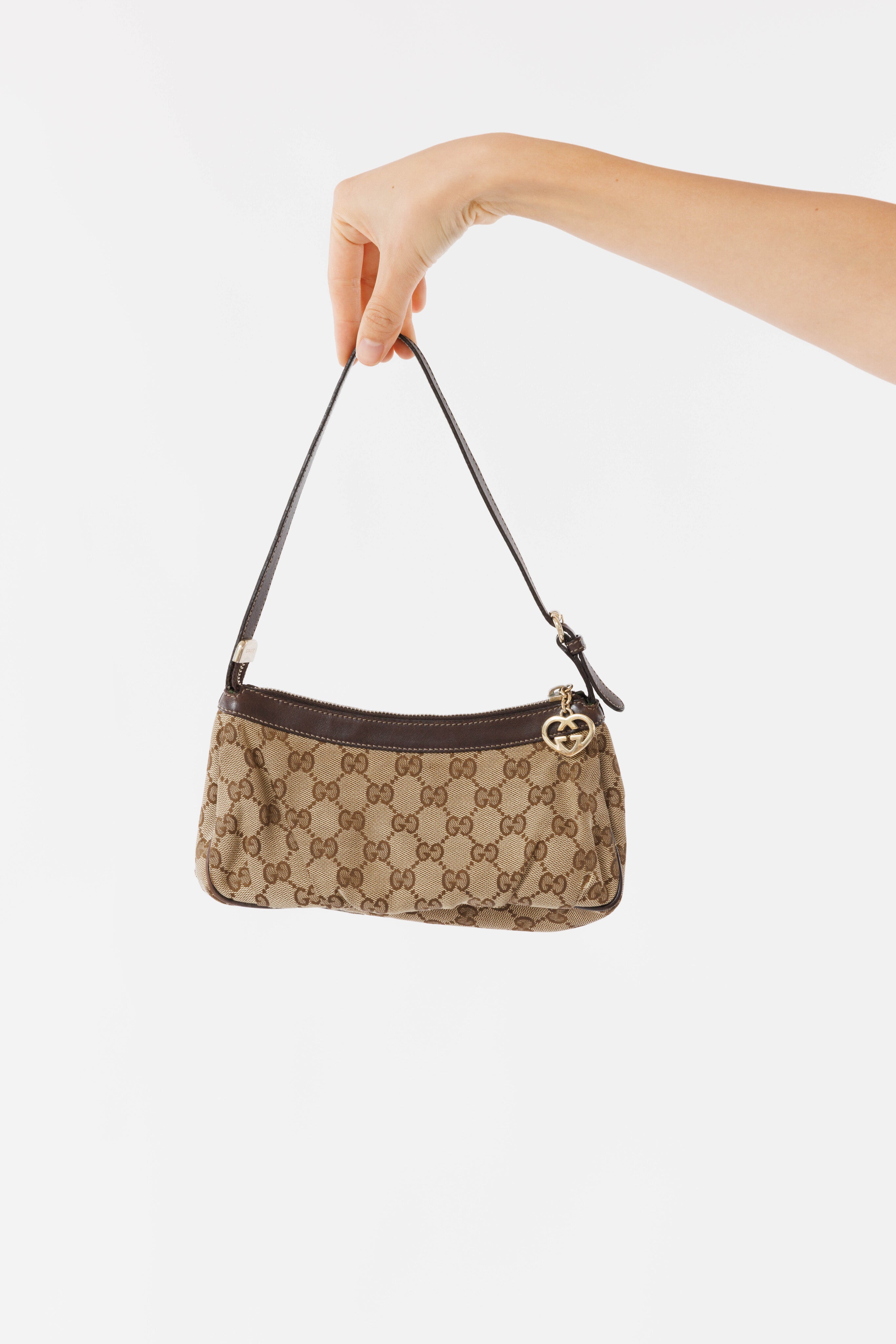 Interlocking pochette bag