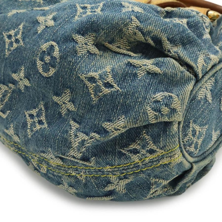 Denim Pleaty Handbag Mini