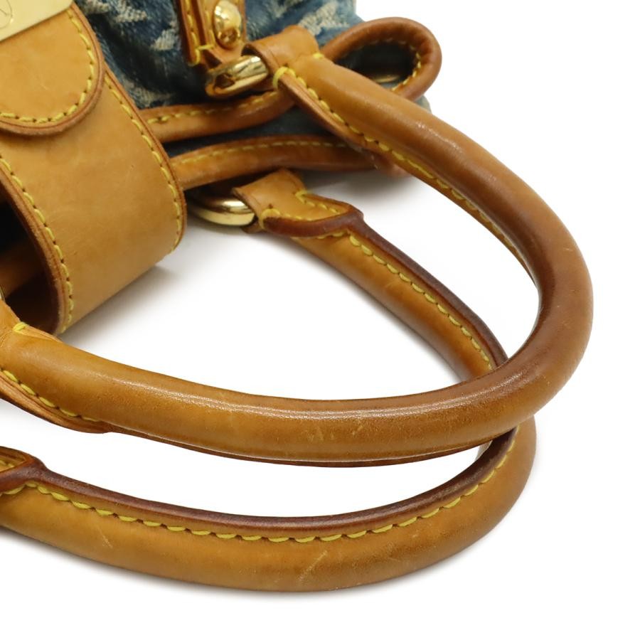 Denim Pleaty Handbag Mini