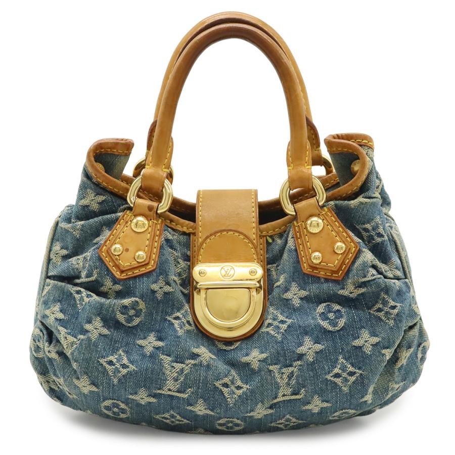 Denim Pleaty Handbag Mini