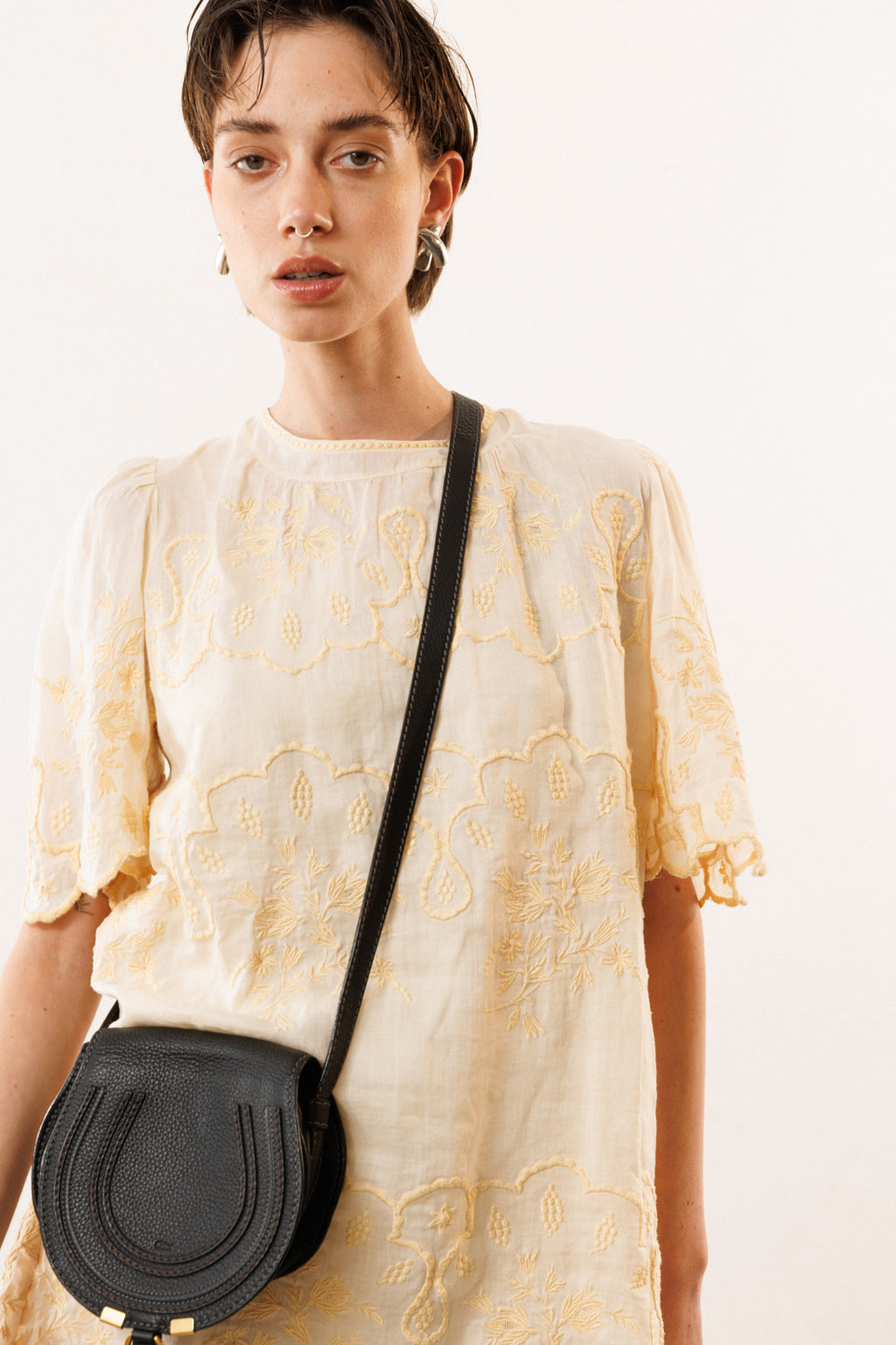 Marcie  leather crossbody bag