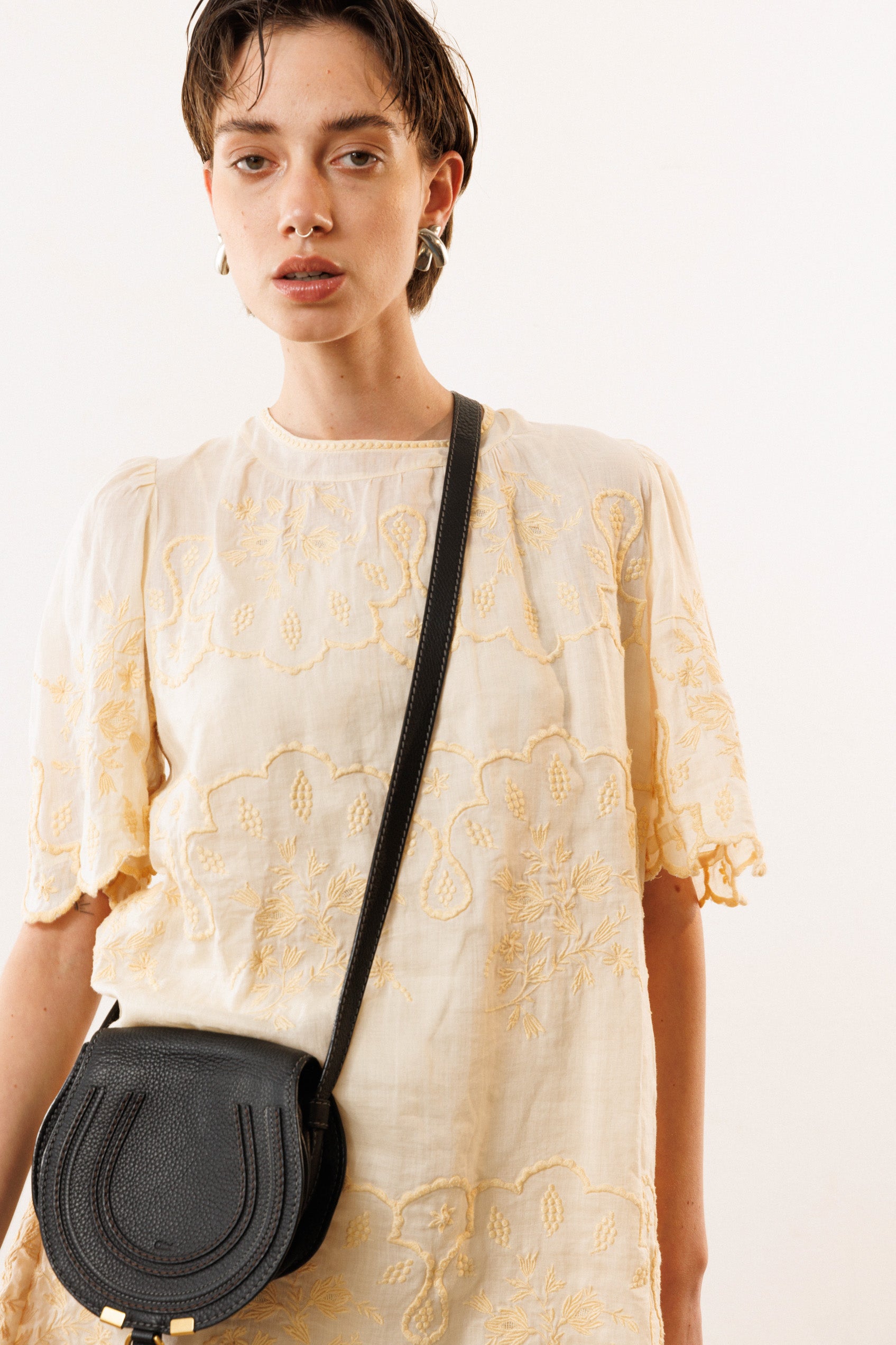 Marcie  leather crossbody bag