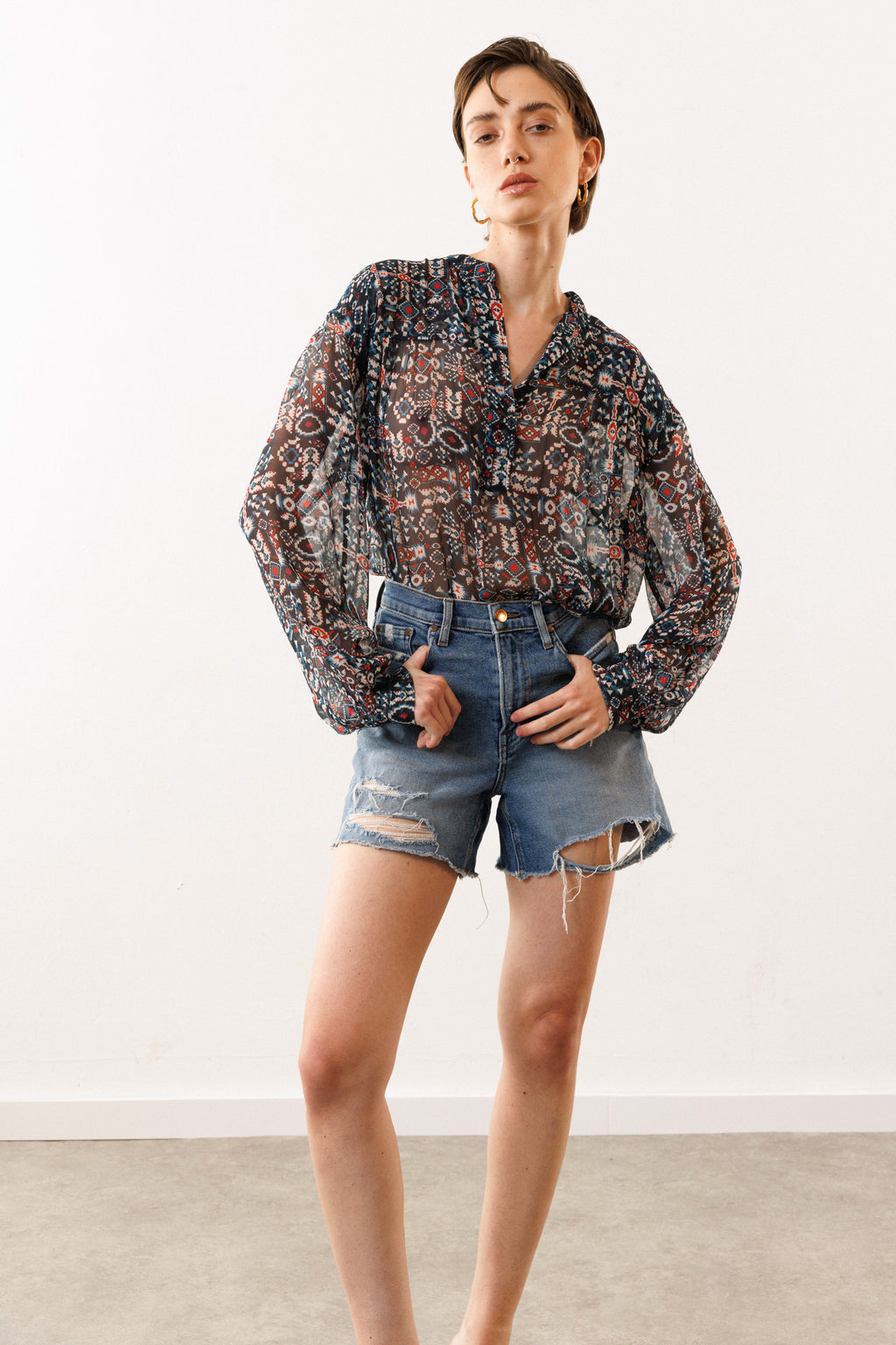 Silk shirt