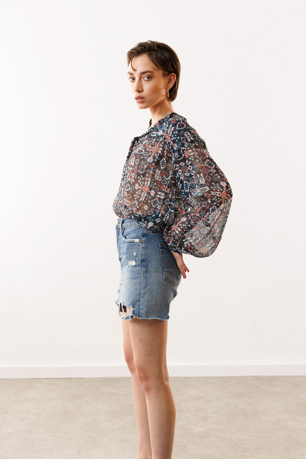 Silk shirt