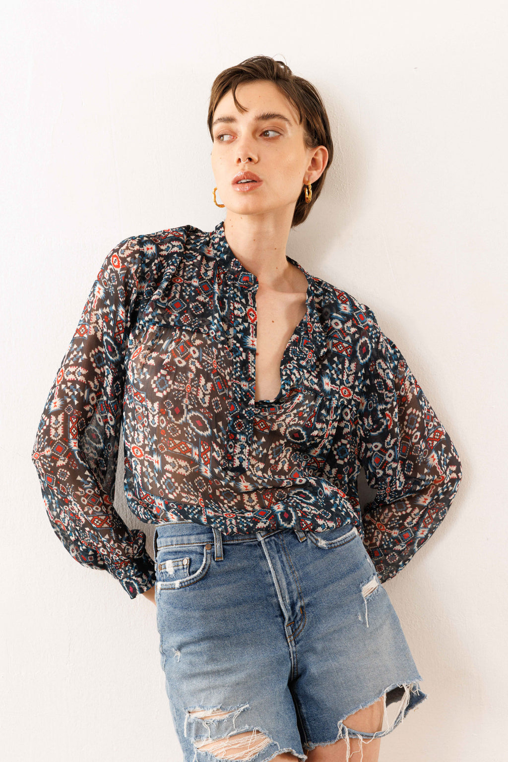 Silk shirt