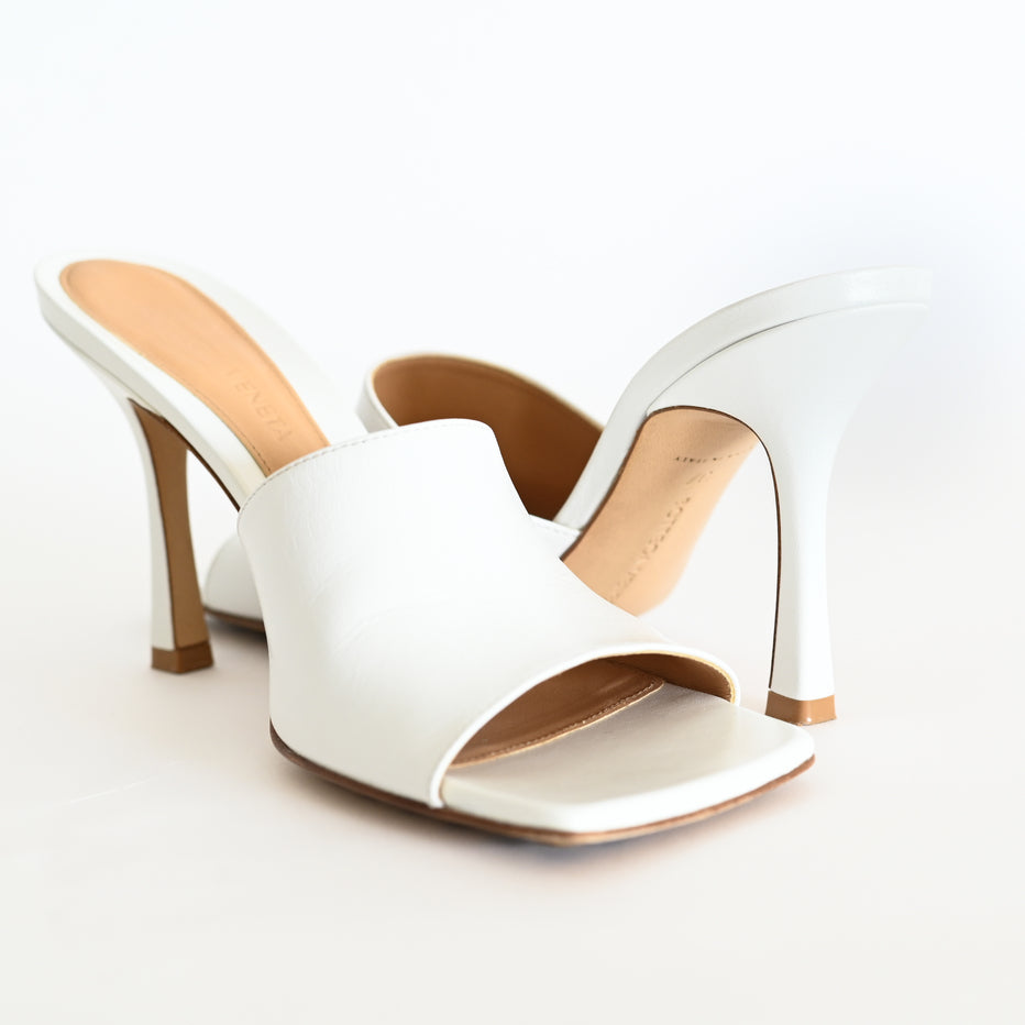 MULES 'STRETCH' OPTIC WHITE