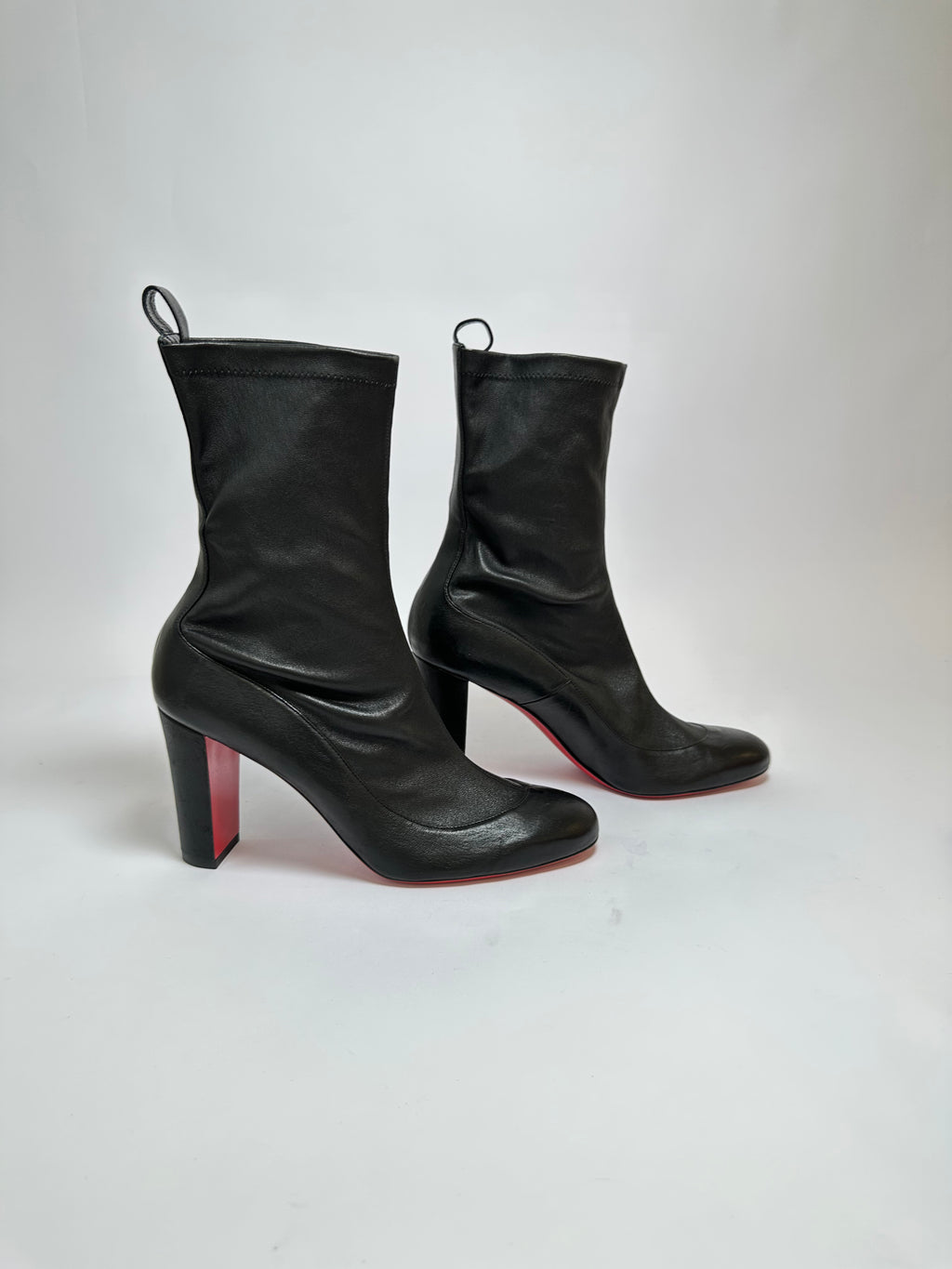 Gena 85 Black Ankle Boots