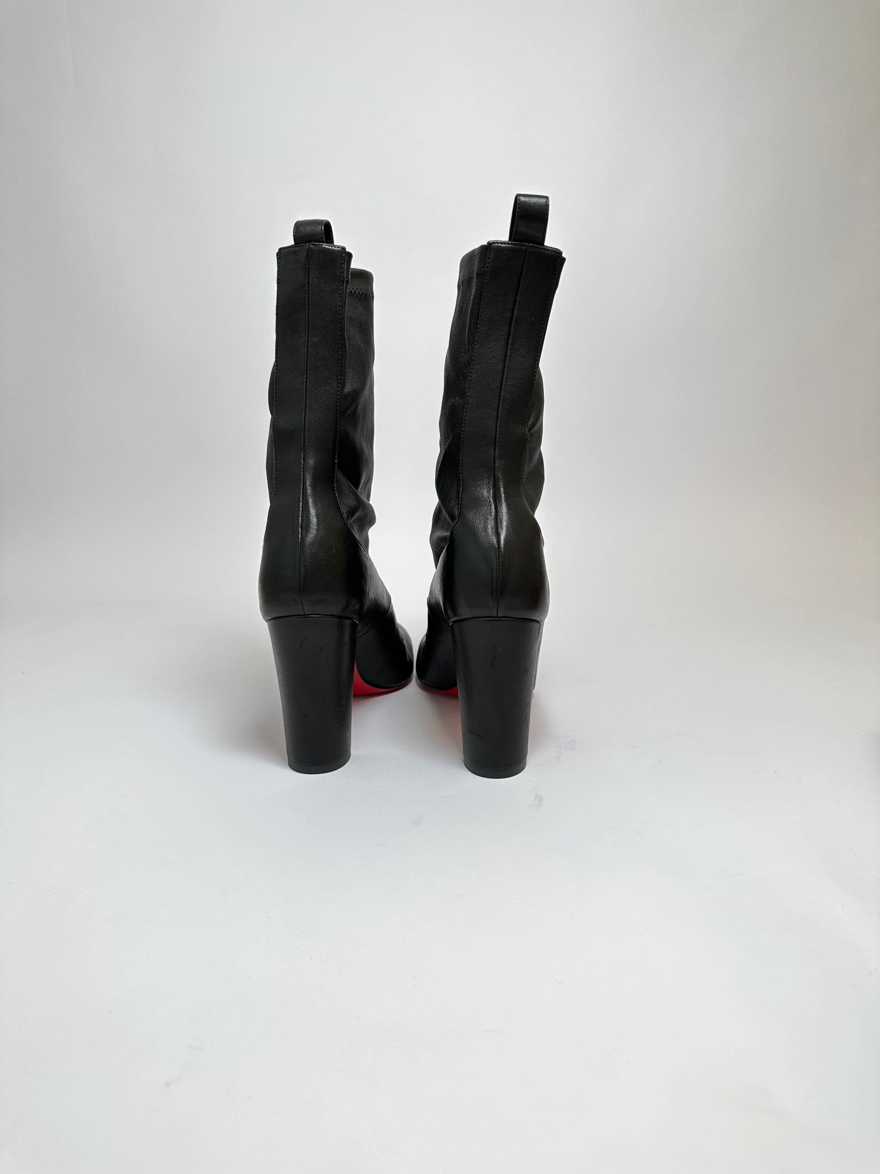 Gena 85 Black Ankle Boots