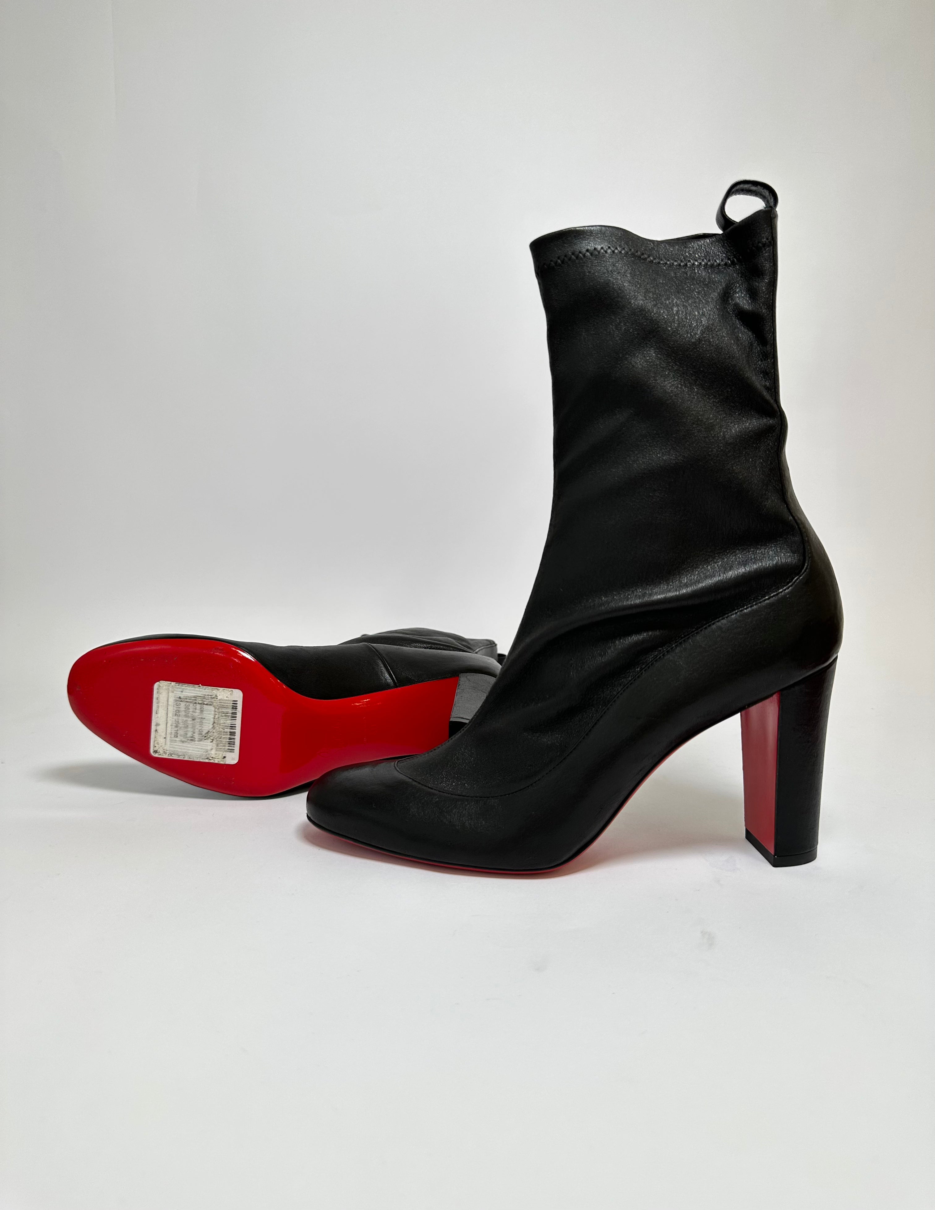 Gena 85 Black Ankle Boots